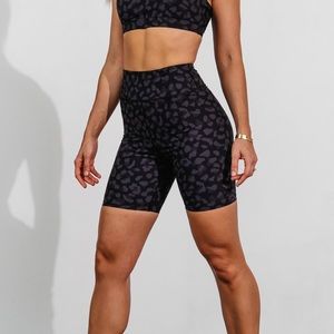 Sarah’s day midnight camo bike shorts